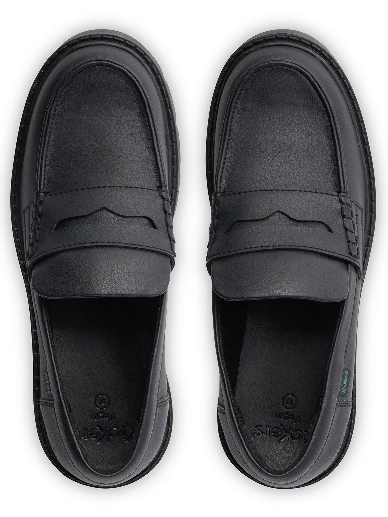 Image 4 of 5 of Kickers Kori Vegan Loafers - Black