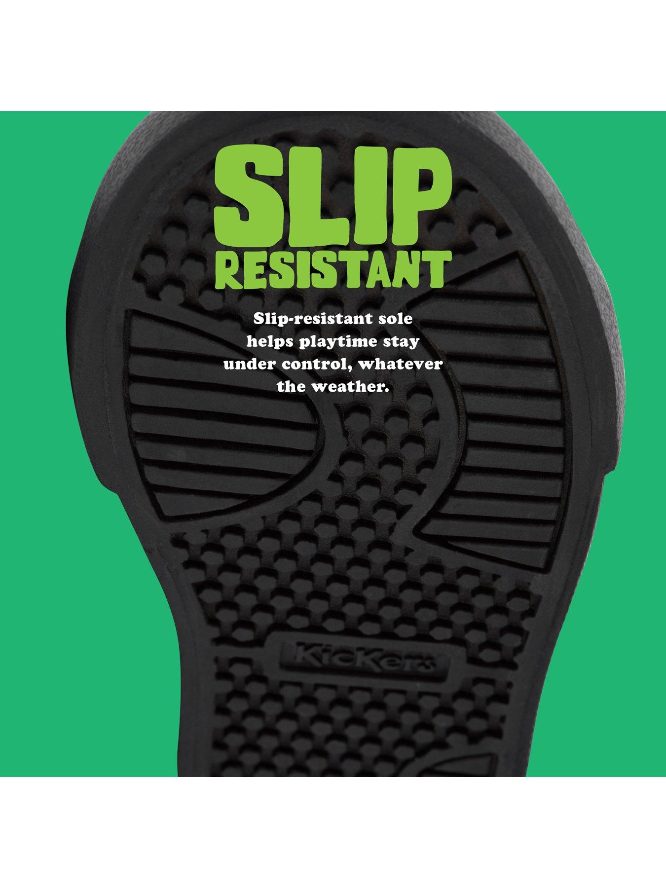 Image 6 of 7 of Kickers Tovni Stack Vegan Trainers - Black