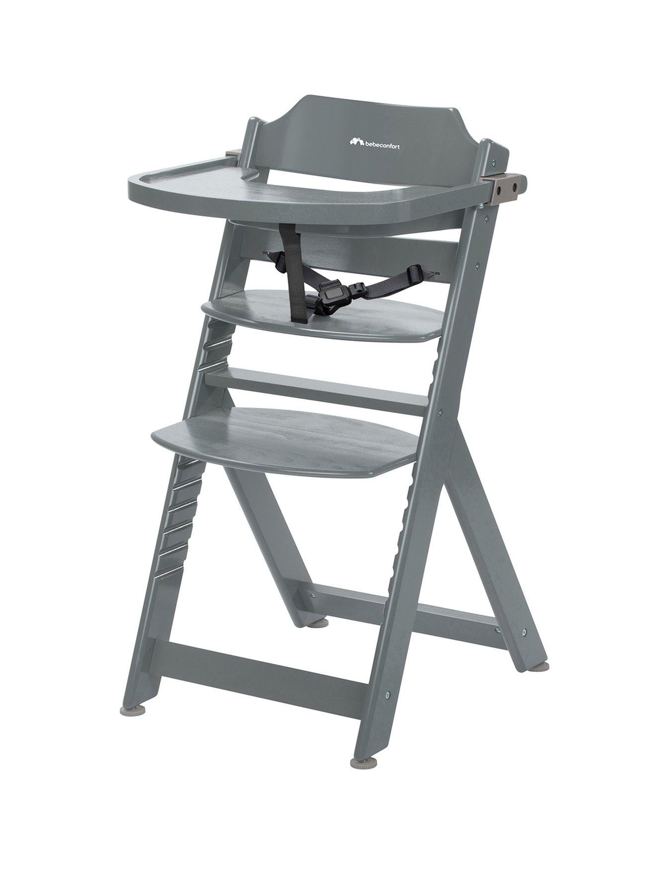 Product photograph of Bebe Confort Timba Highchair- Warm Grey from very.co.uk