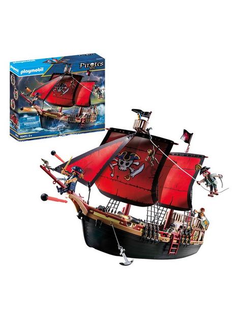 playmobil-70411-pirates-large-floating-pirate-ship-with-cannon