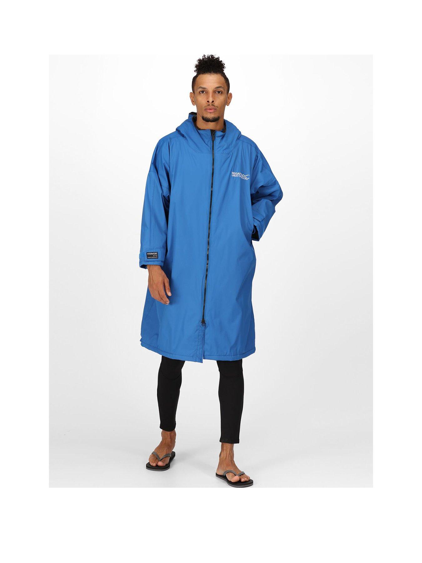 Image 2 of 7 of Regatta Adult Waterproof Changing Robe - Blue