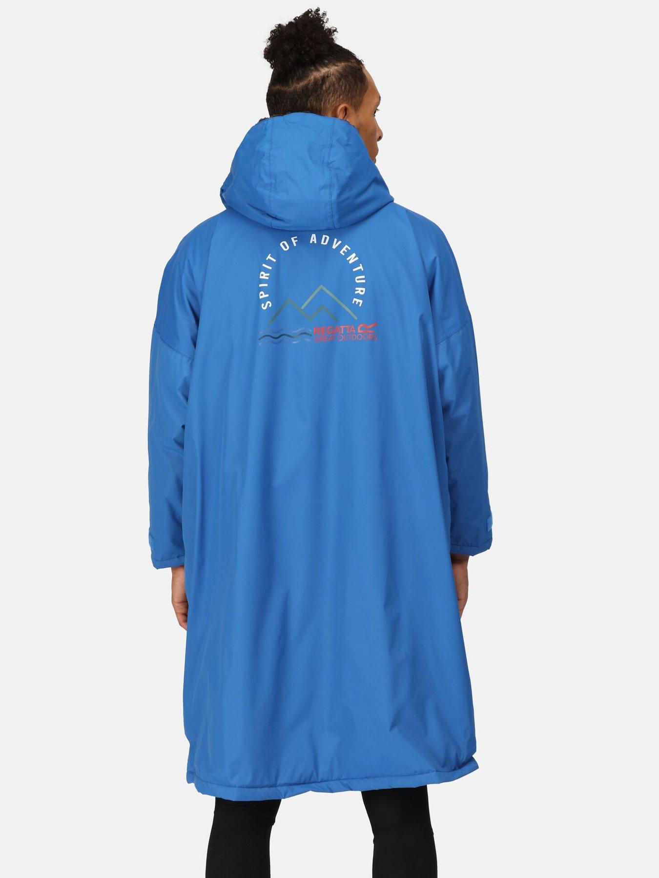 Image 3 of 7 of Regatta Adult Waterproof Changing Robe - Blue