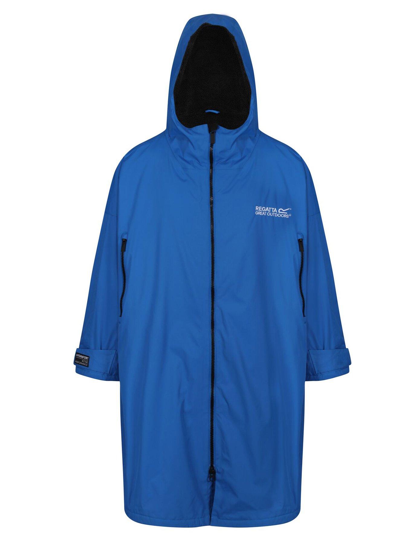 Image 4 of 7 of Regatta Adult Waterproof Changing Robe - Blue