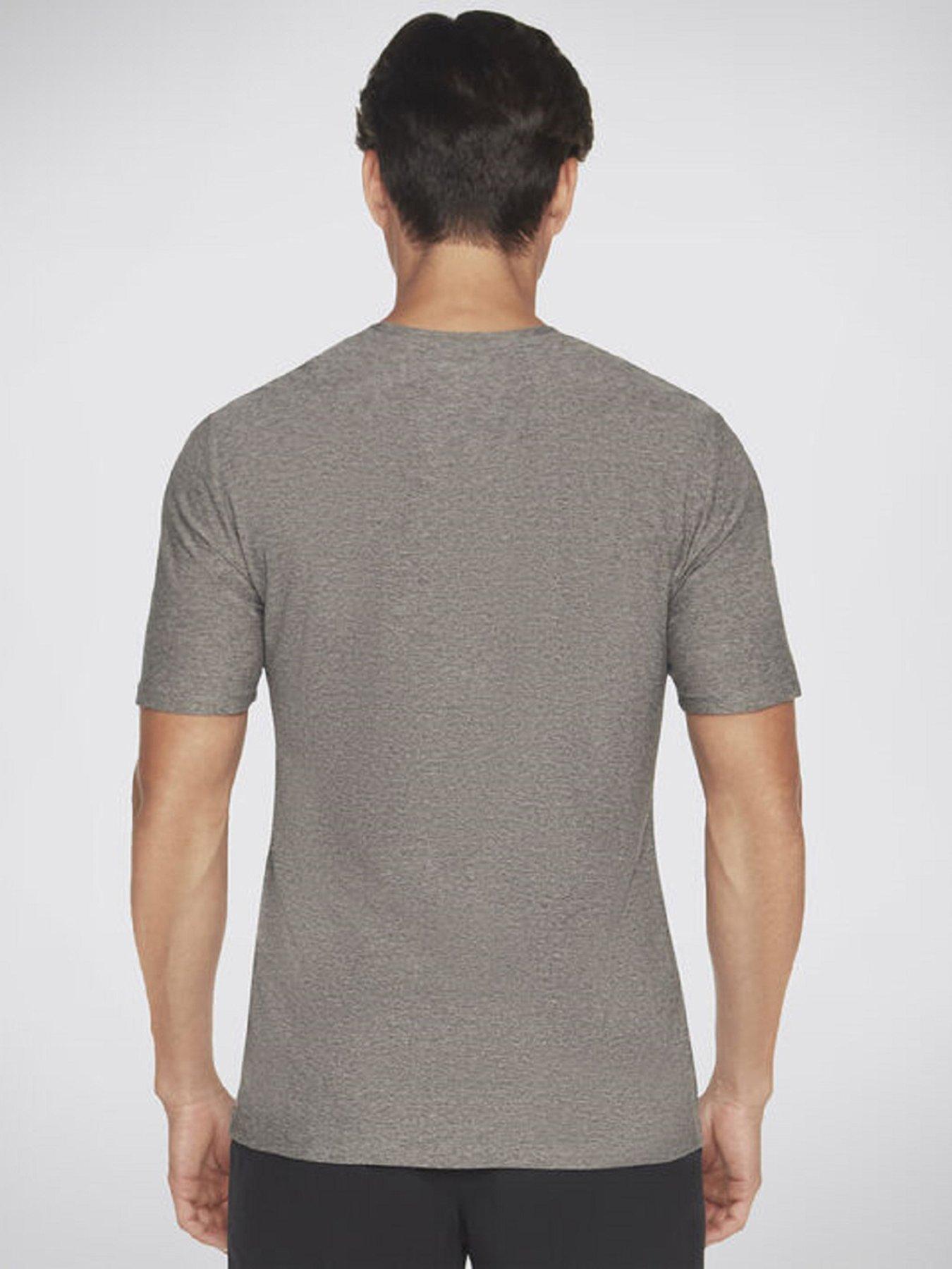 Skechers t shirt deals grey