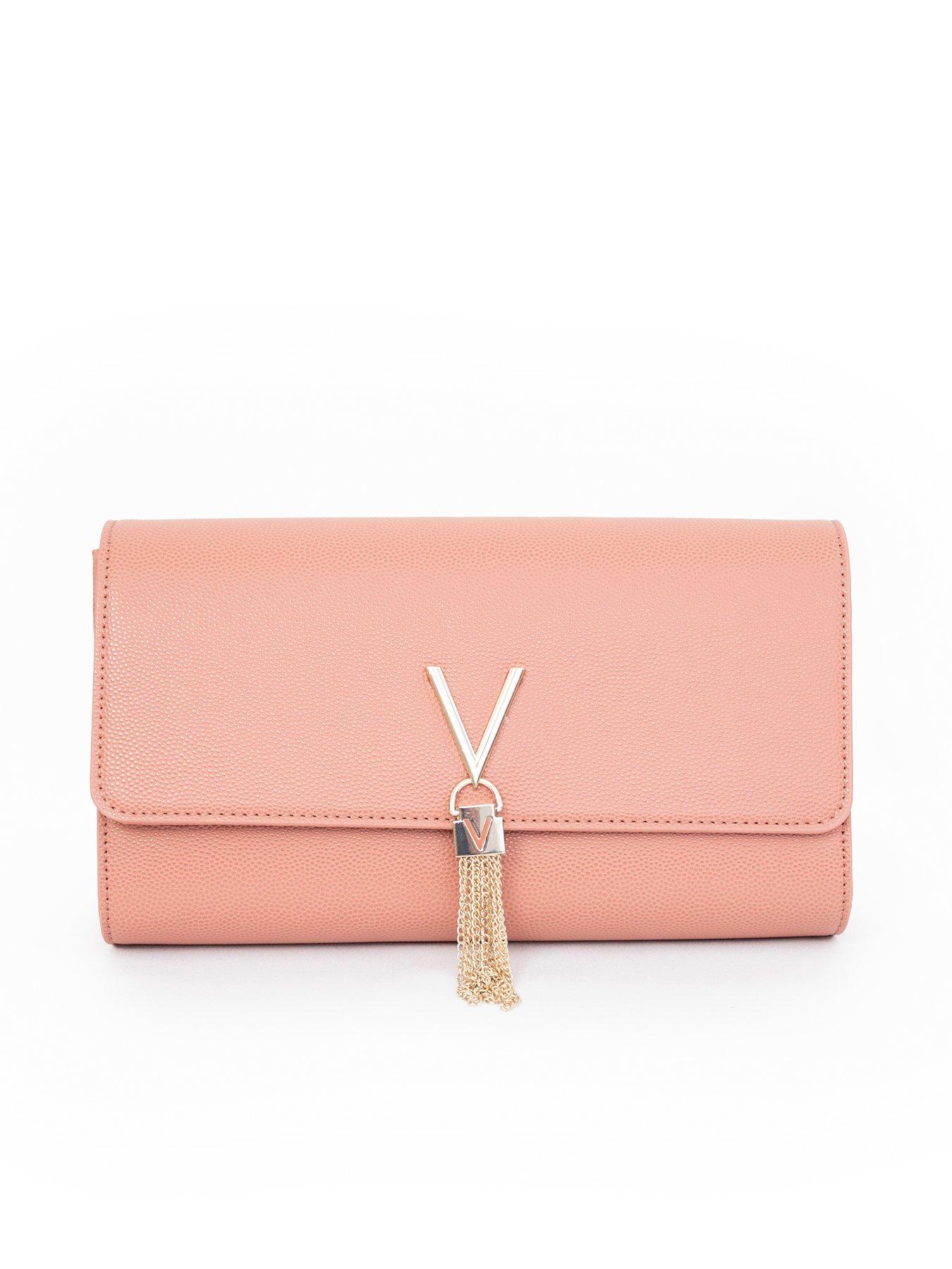 Valentino Bags Divina Clutch Bag - Antique Rose|