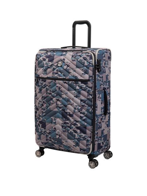 it-luggage-eluder-cool-blue-camo-large-expandable-soft-8-wheel-suitcase