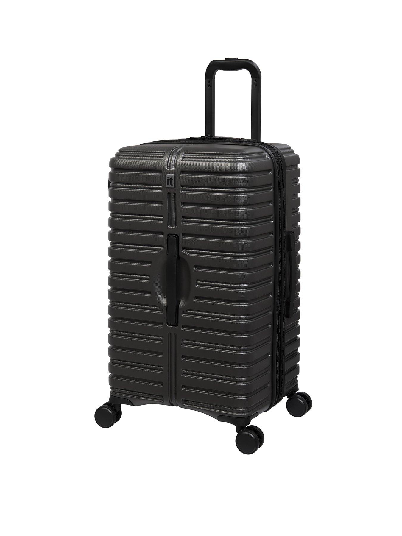 it Luggage Jumbo Dark Gull Grey Medium Expandable Hardshell 8 Wheel
