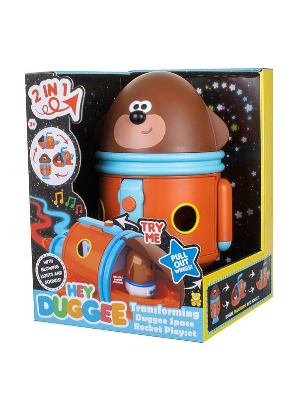 Image 1 of 7 of Hey Duggee Transforming Duggee Space Rocket