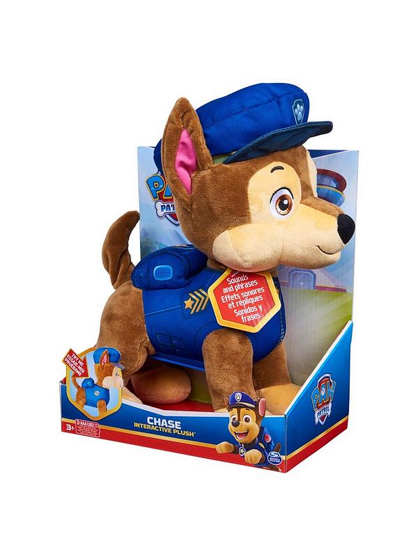 Image 6 of 7 of Paw Patrol Core Feature Plush Chase