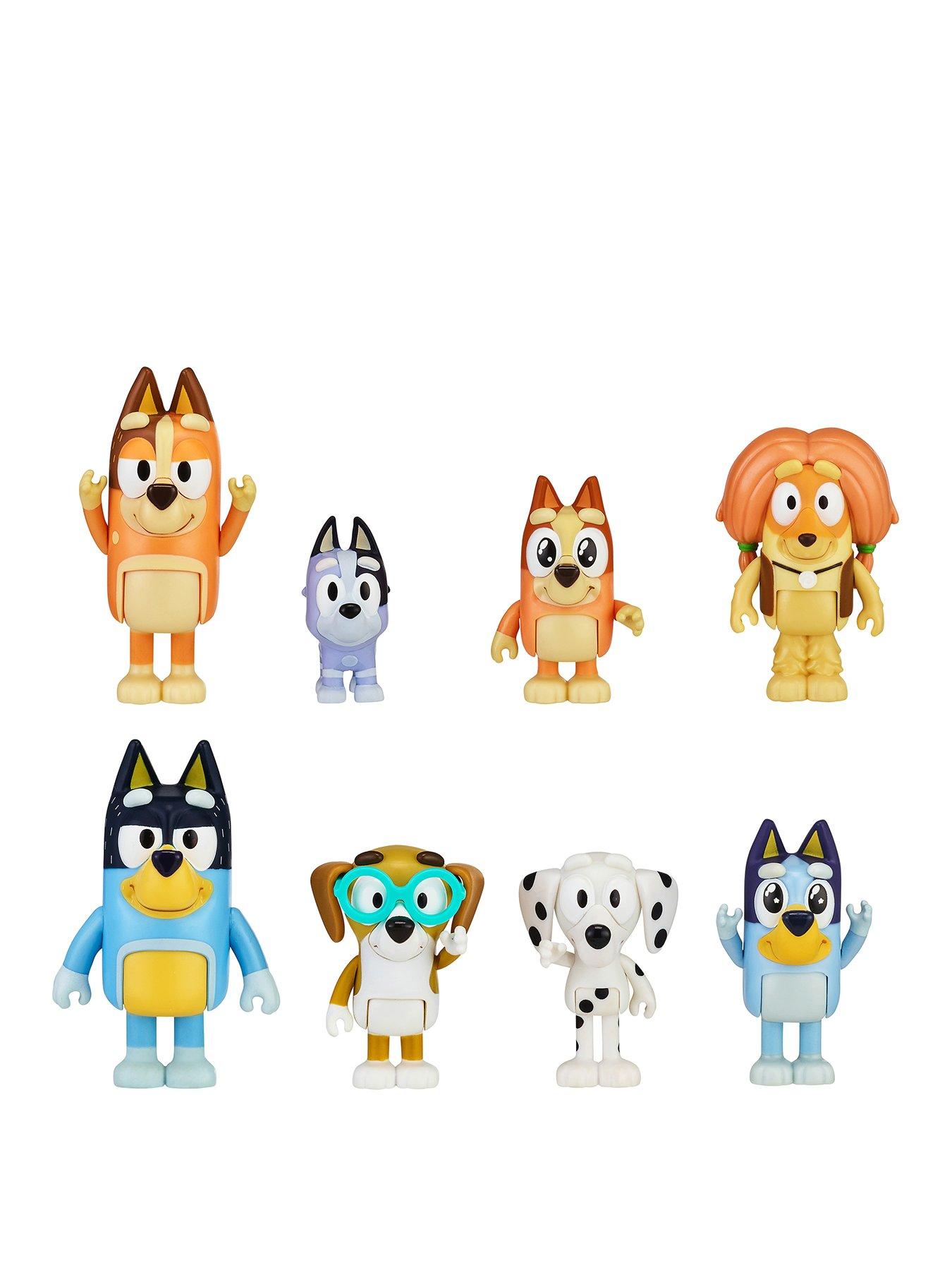 Image 1 of 6 of Bluey Bluey's Family and Friends Figure 8-Pack