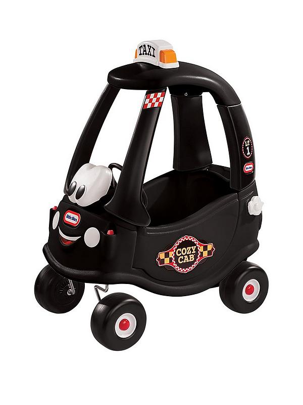 Image 2 of 7 of Little Tikes Cozy Coupe (Black Cab)