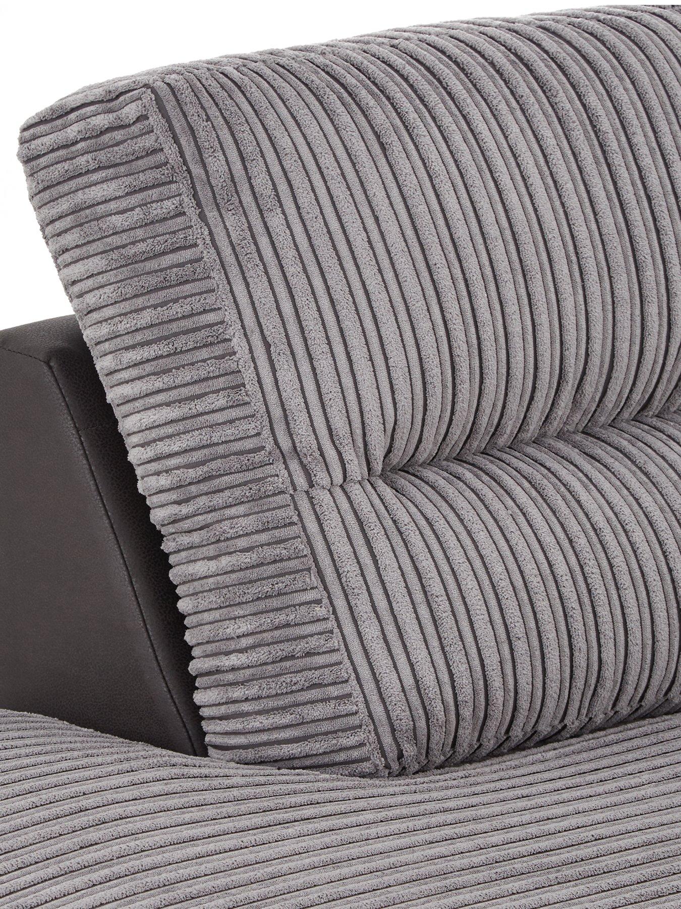 Image 3 of 6 of Very Home Armstrong&nbsp;Left Hand Corner Group Sofa - Grey