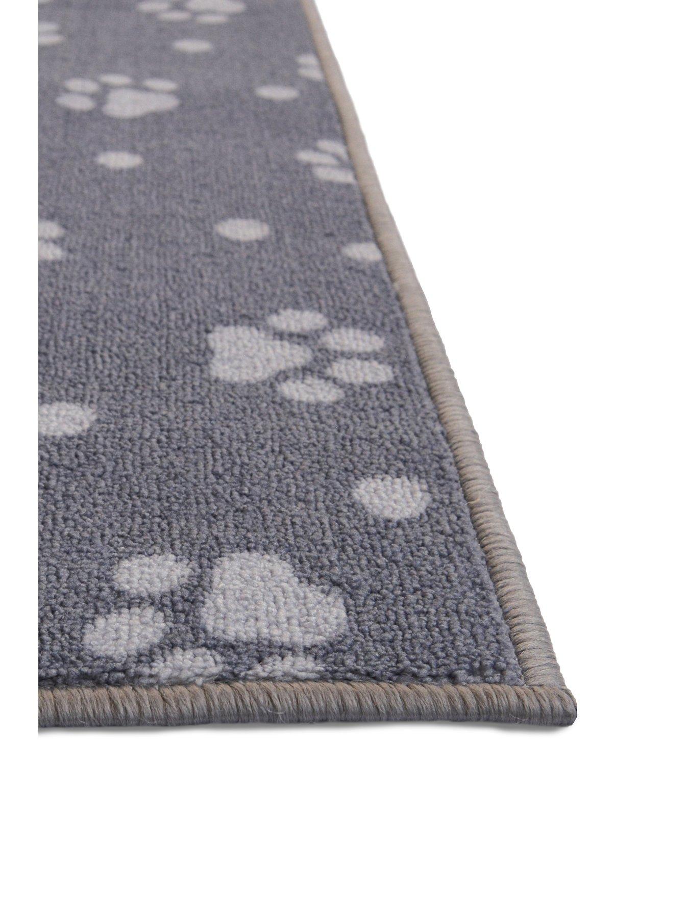 Image 4 of 5 of The Very Collection Paw Print Doormat &amp; Runner Set