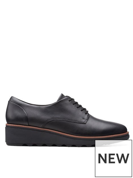 clarks-sharon-noel-wide-fit-leather-wedge-shoe