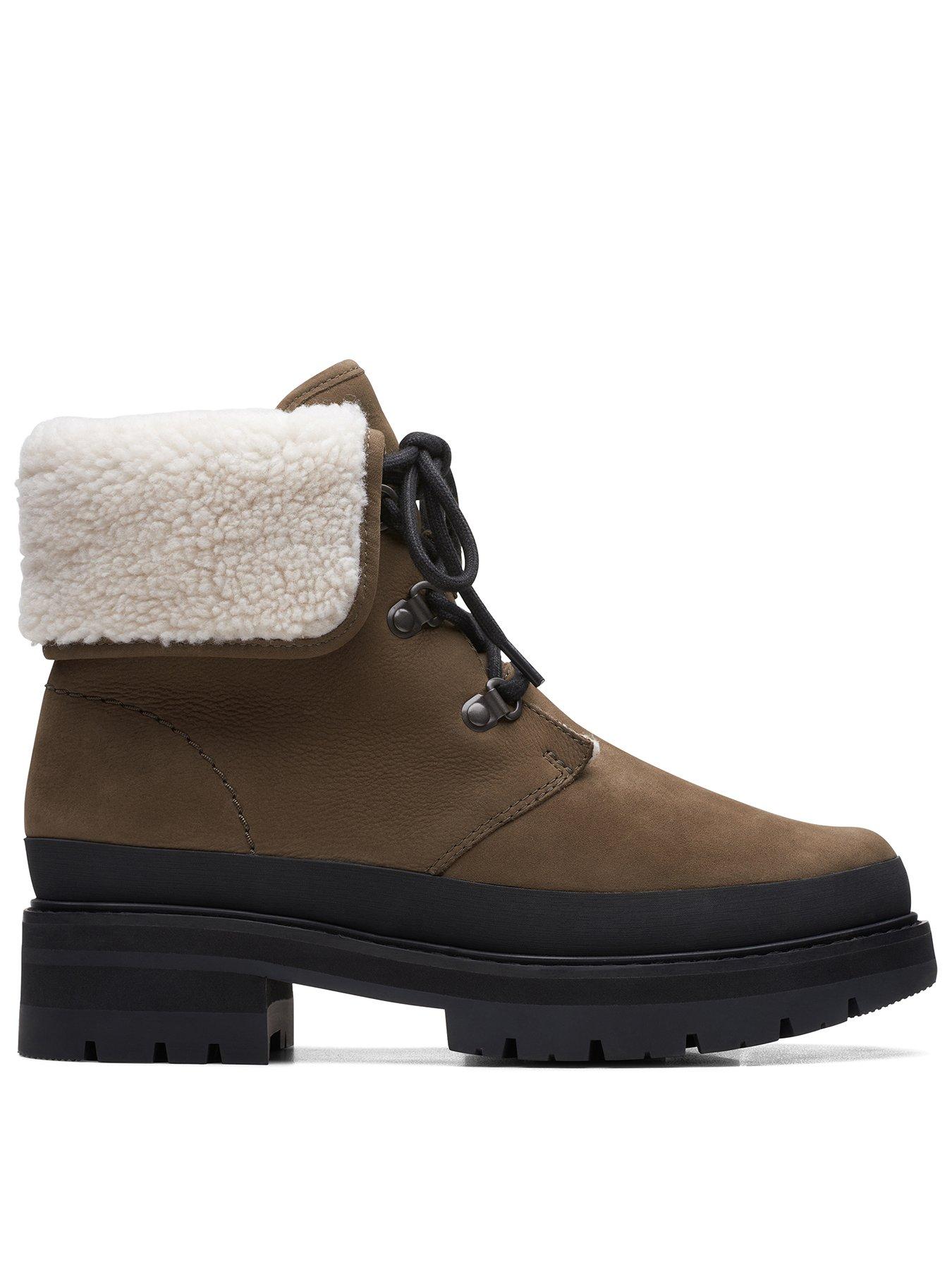 Clarks hiking best sale boots ladies