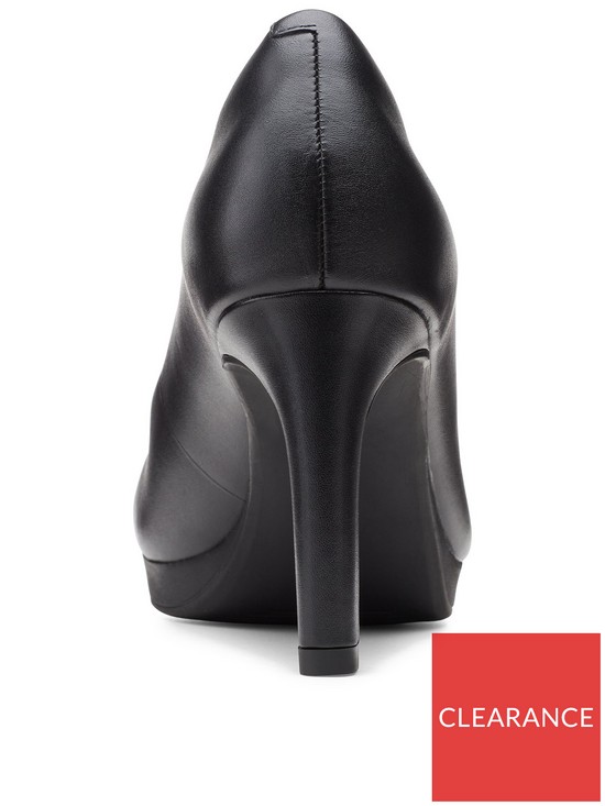stillFront image of clarks-ambyr-joy-leather-heeled-shoe