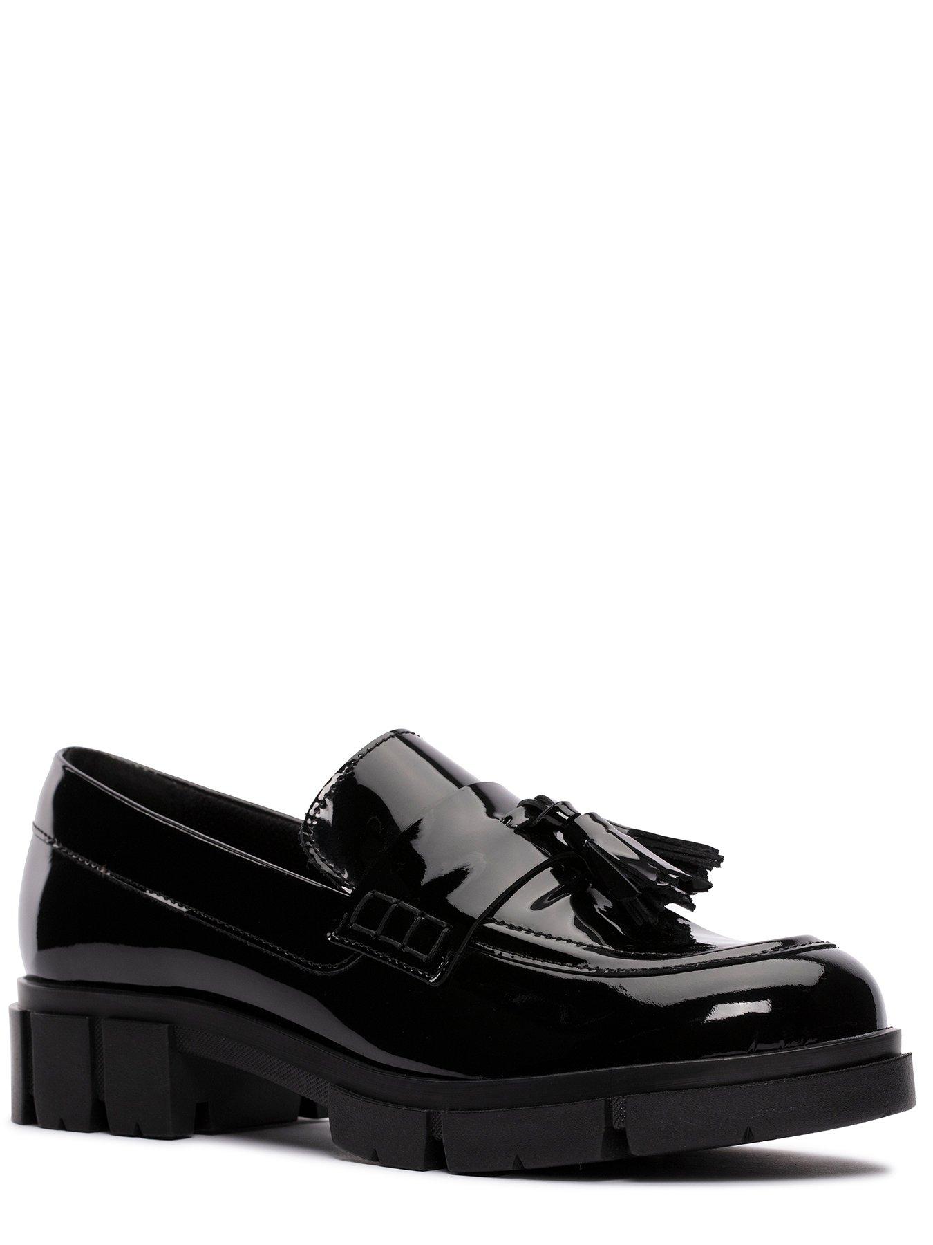 Clarks patent leather on sale loafers