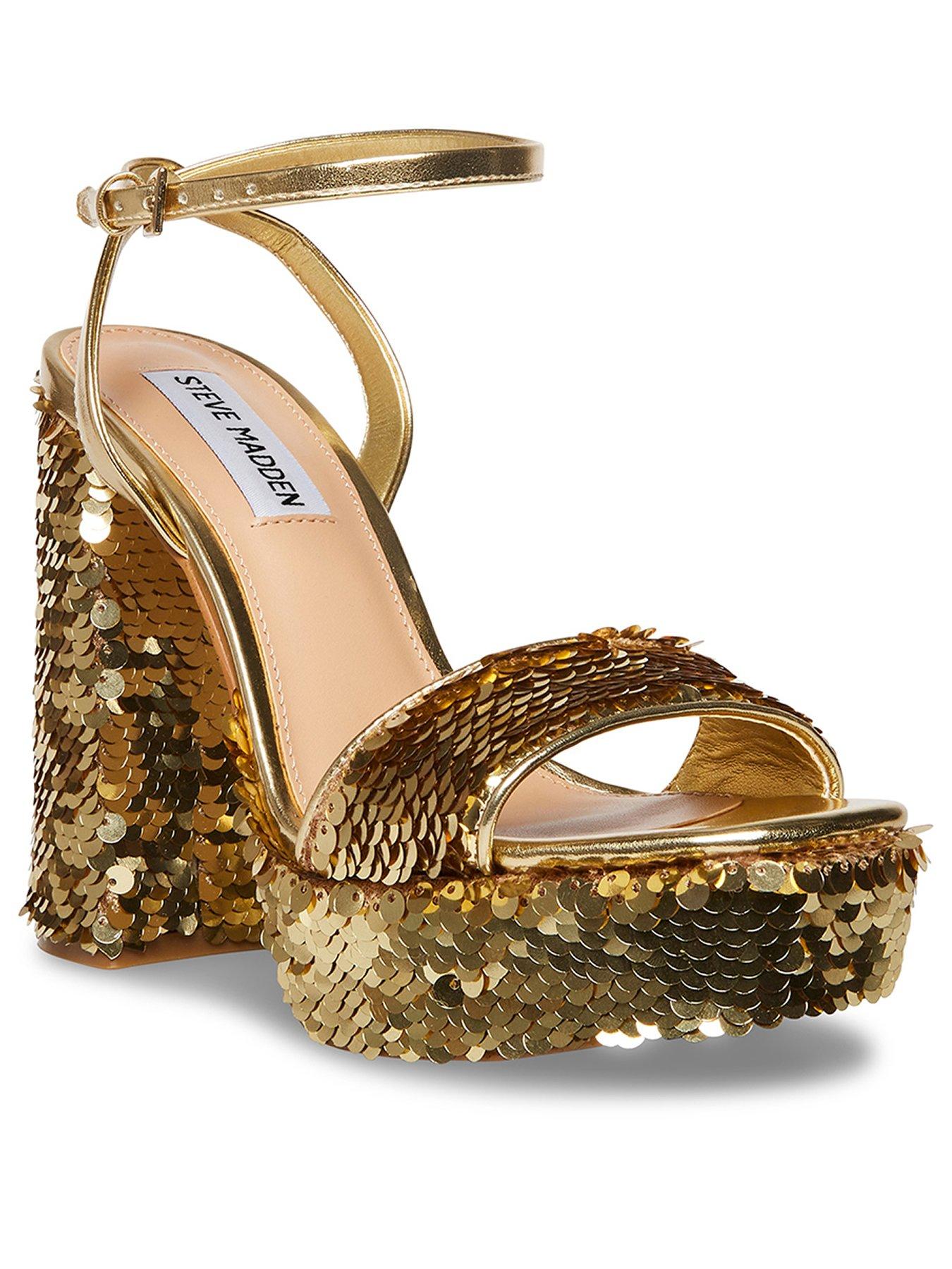 Steve madden bloom clear wedge sandal hot sale