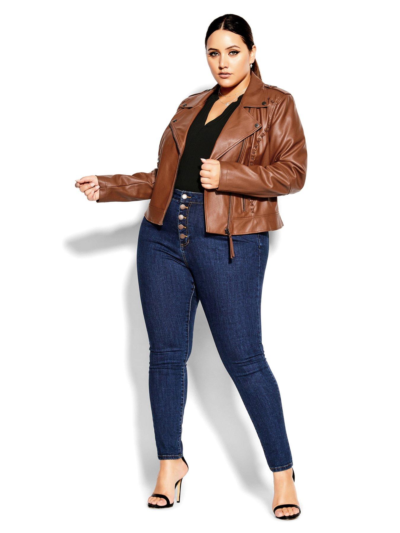 City chic biker jacket sale