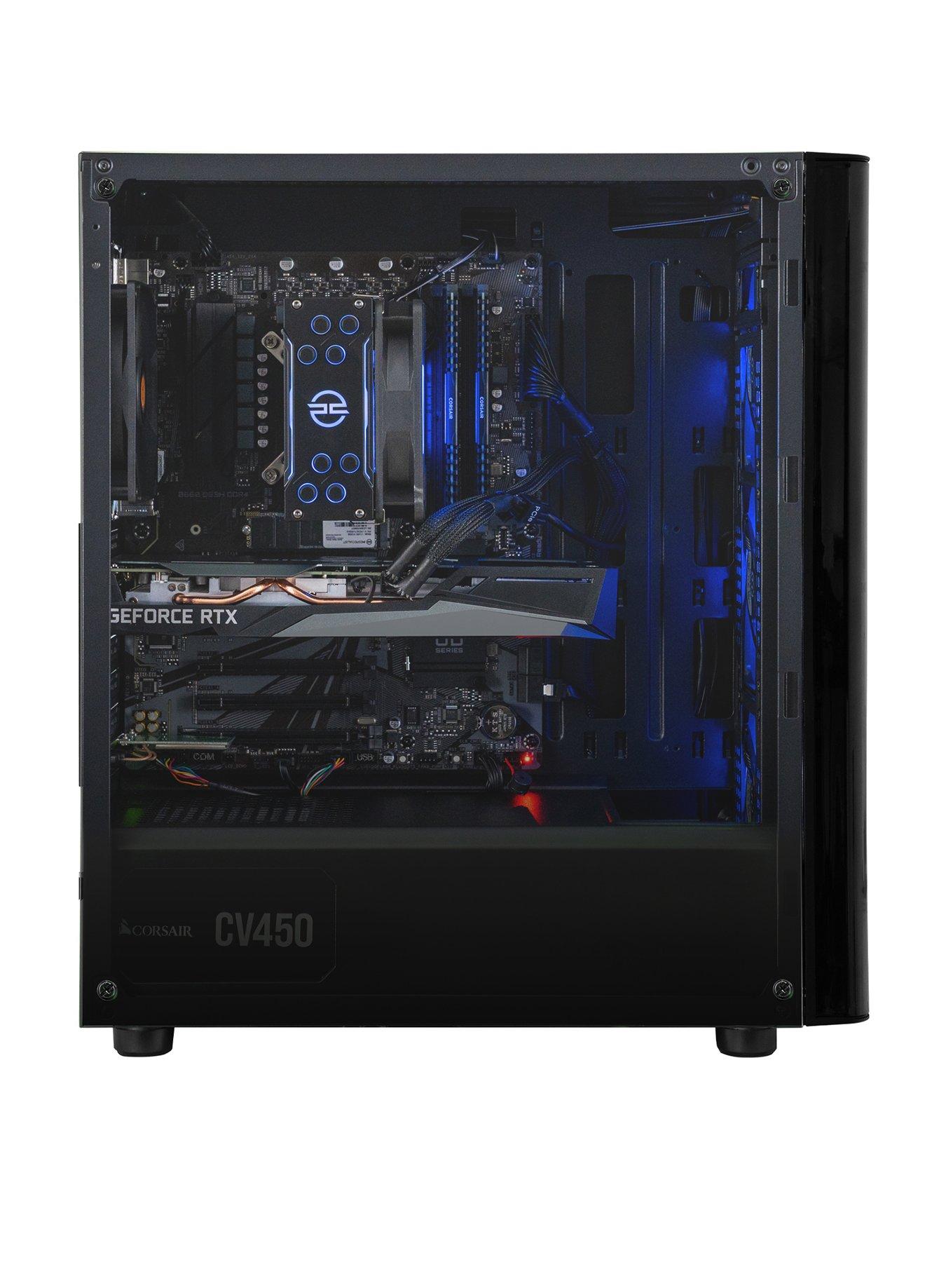 Cypher G50 PC Gaming Desktop Base Intel Core i5 12400F GeForce RTX 3050 16GB RAM 512GB M.2 SSD 1TB HDD