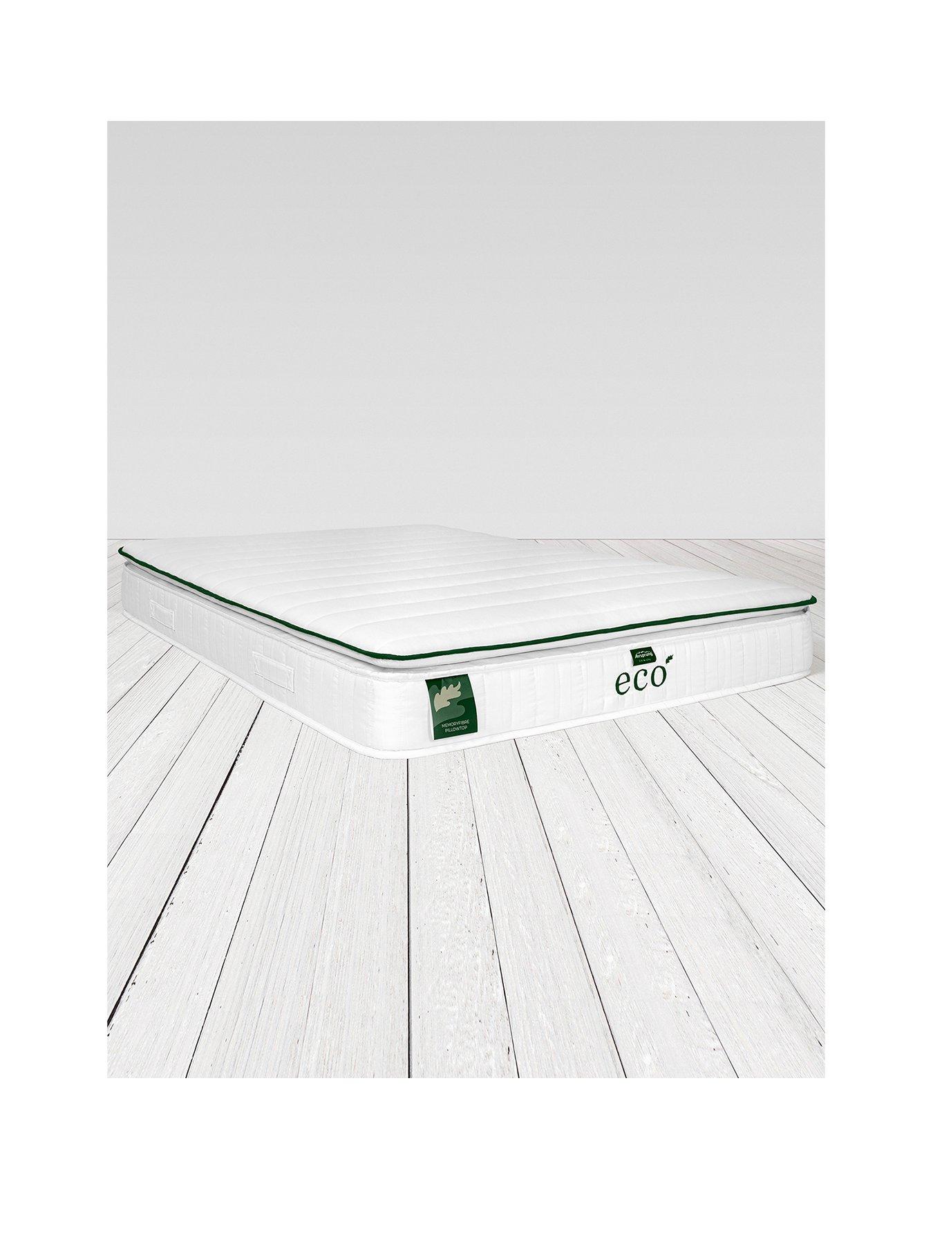 Product photograph of Airsprung Olive Memoryfibre Pillowtop Mattress - Medium from very.co.uk