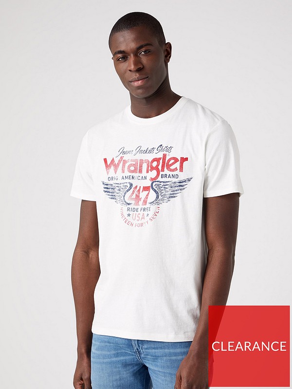 Wrangler Americana Logo T-Shirt - White 