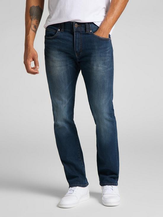 Lee Extreme Motion Slim Fit Mvp Jeans - Blue | very.co.uk