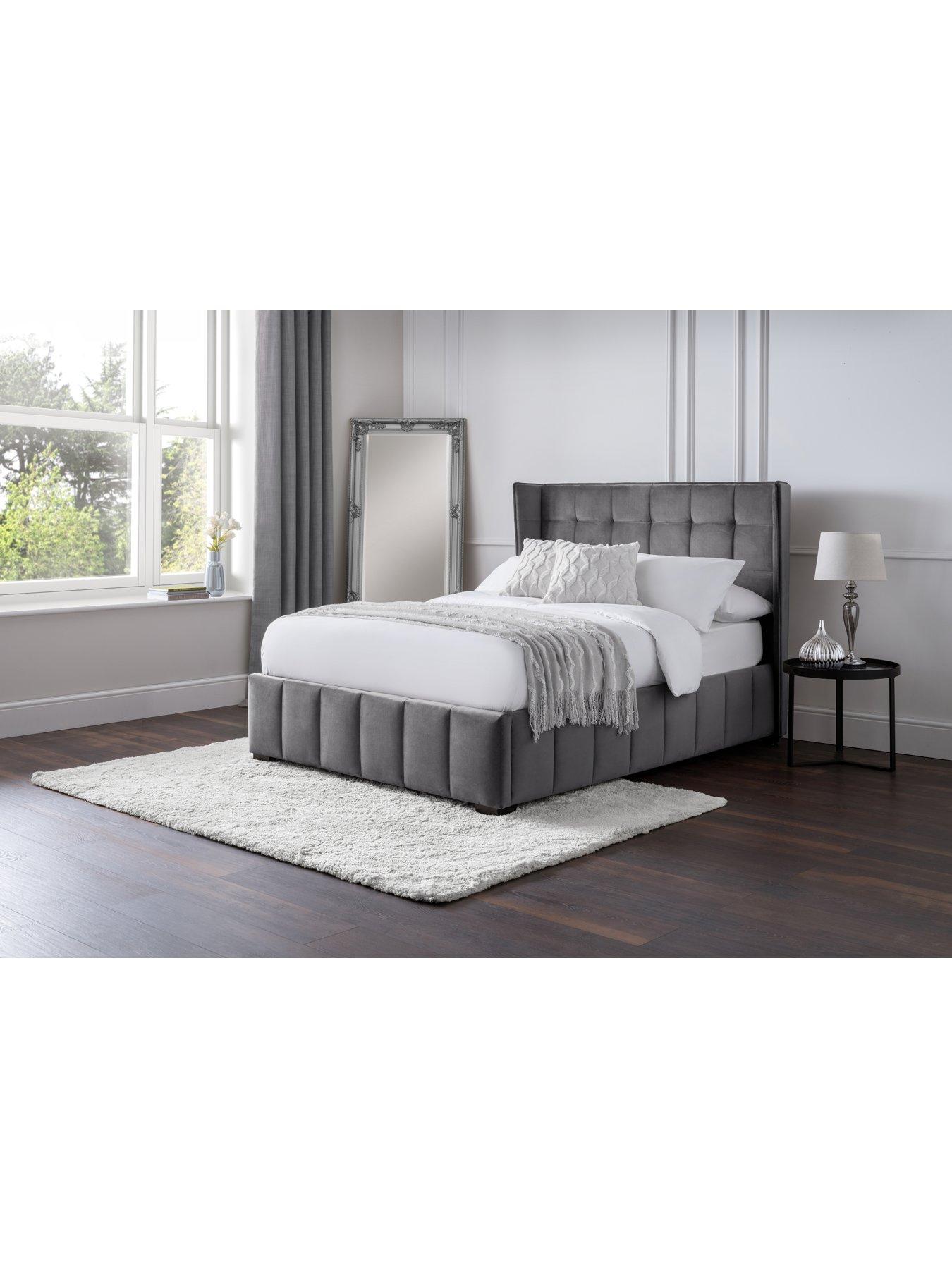 Juana upholstered low profile store platform bed