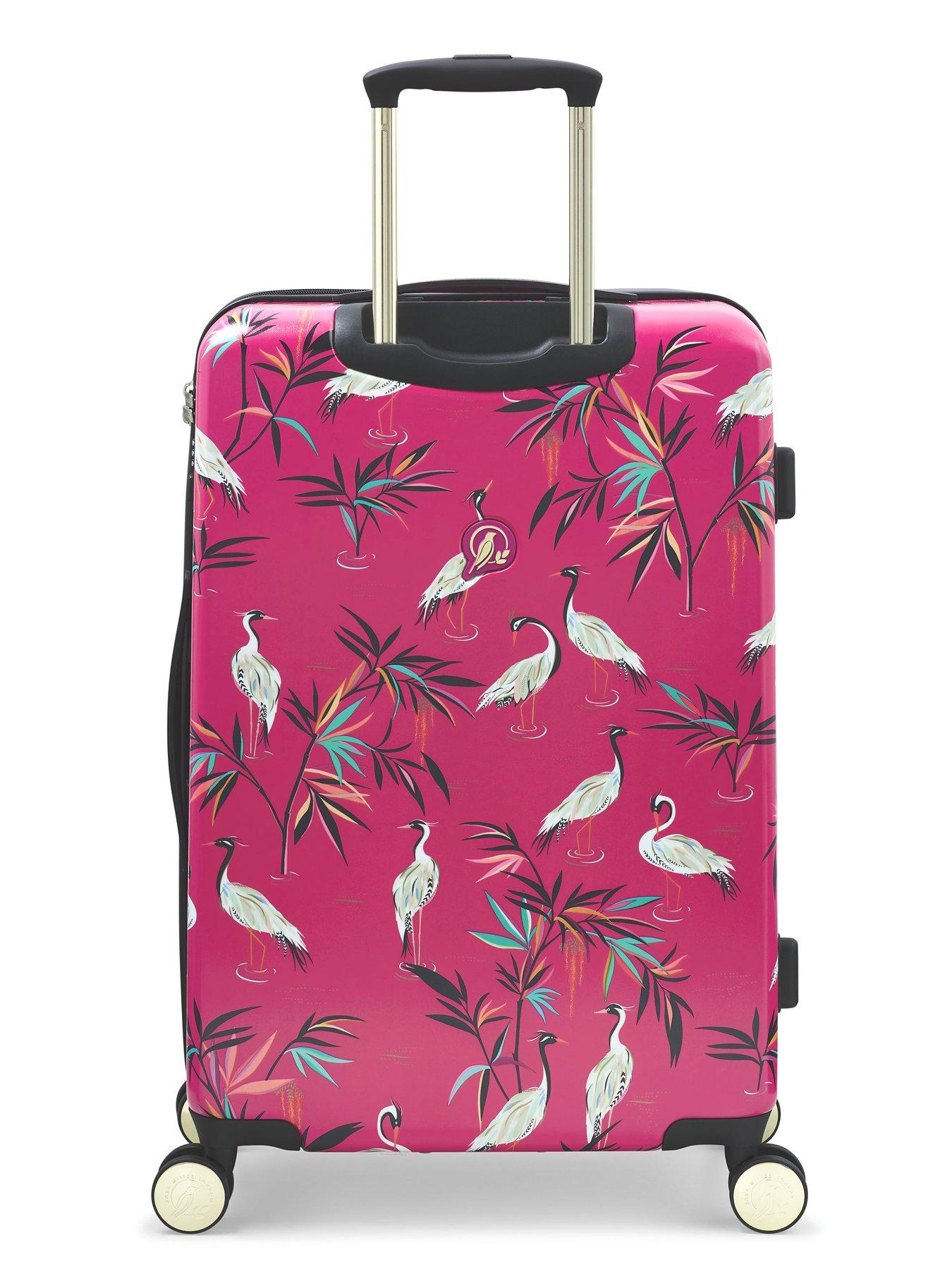 Flamingo cheap suitcase uk