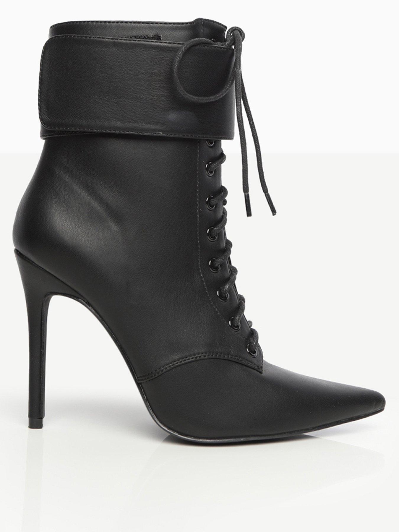 Public desire heeled outlet boots