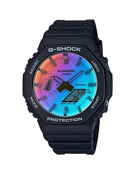 casio ga-2100sr-1aer unisex watch, black, men