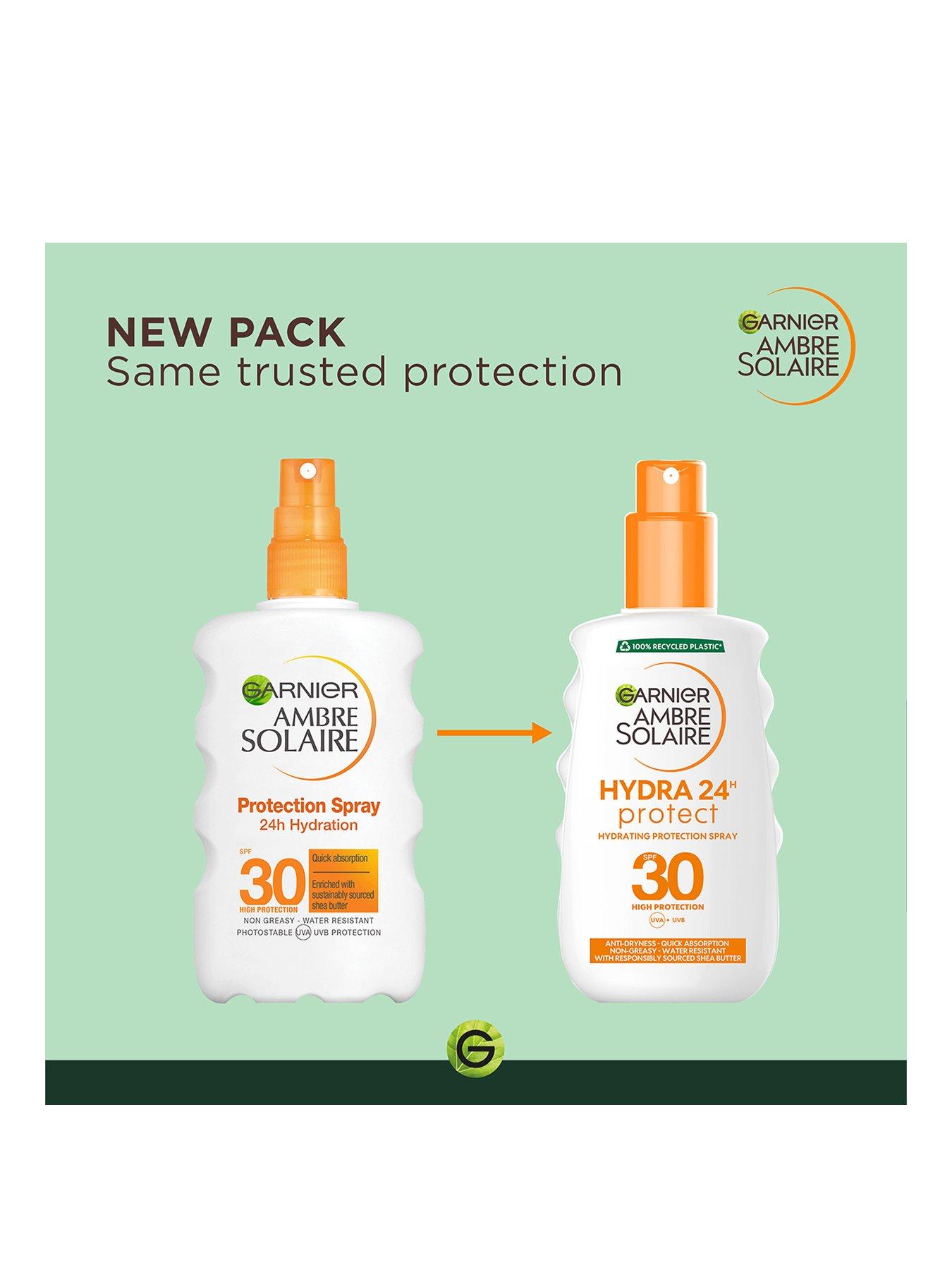 Image 2 of 5 of Garnier Ambre Solaire Ultra-Hydrating Shea Butter Sun Cream Spray SPF30 200ml