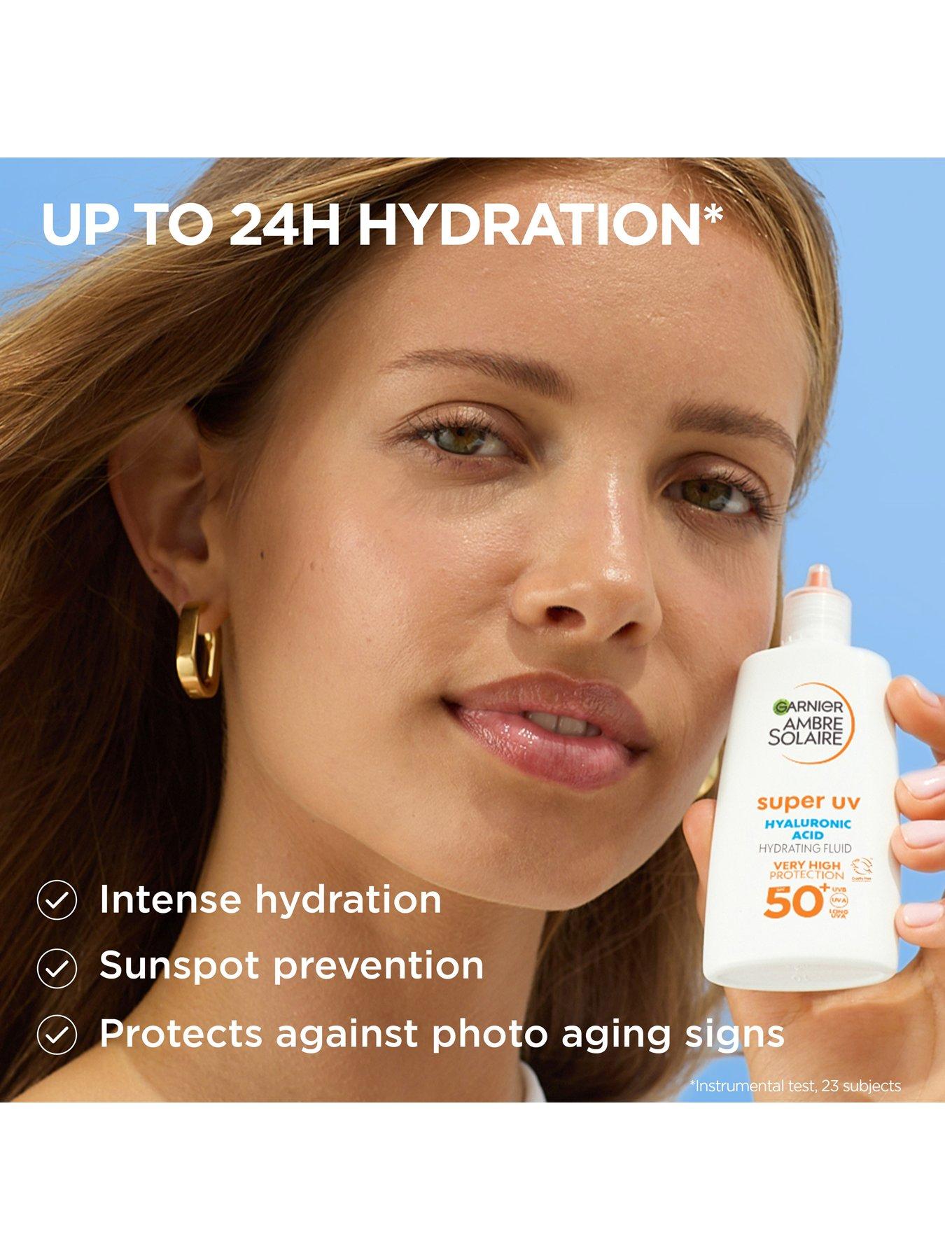 Image 6 of 8 of Garnier Ambre Solaire Anti-Dark Spots &amp; Anti-Pollution Super UV Protection Fluid SPF50+ 40ml