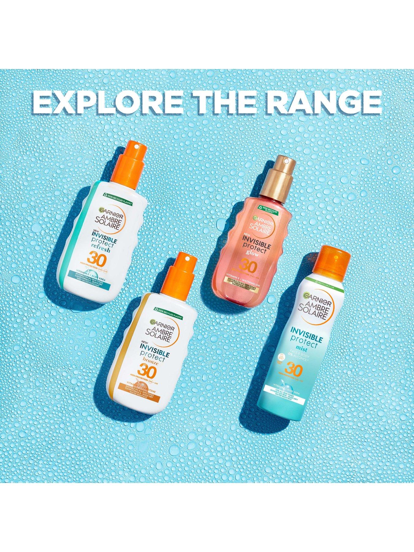 Image 5 of 5 of Garnier Ambre Solaire Clear Protect Transparent Sun Cream Protection Spray SPF30 200ml