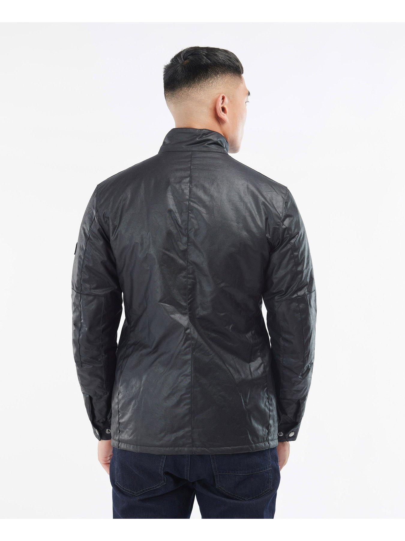 Barbour duke hot sale navy jacket