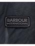  image of barbour-international-duke-wax-jacket-navy