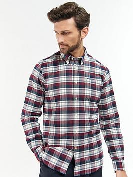 barbour stonewell tailored fit shirt - port