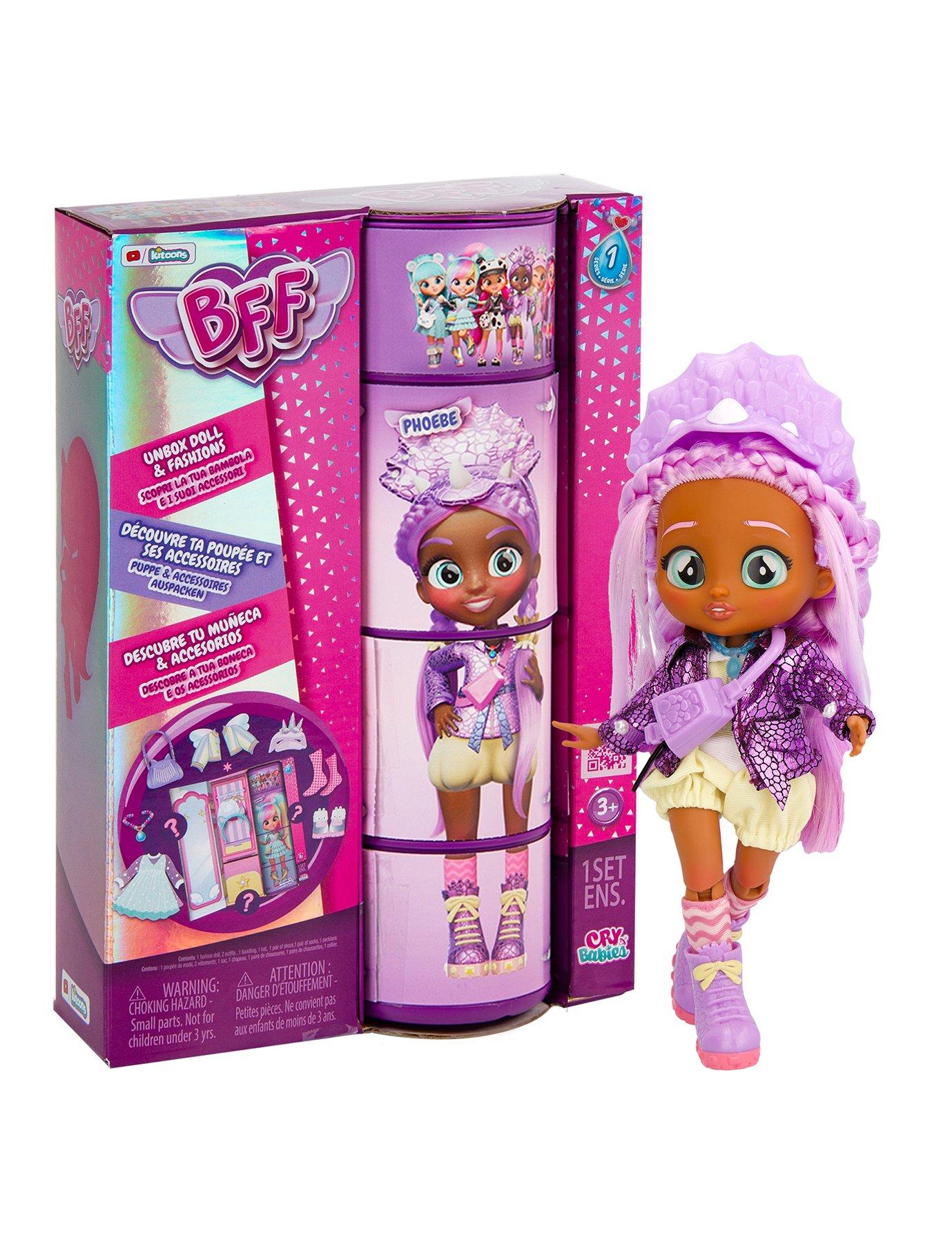 Cry Babies BFF By Cry Babies Fashion Doll Phoebe | Very.co.uk