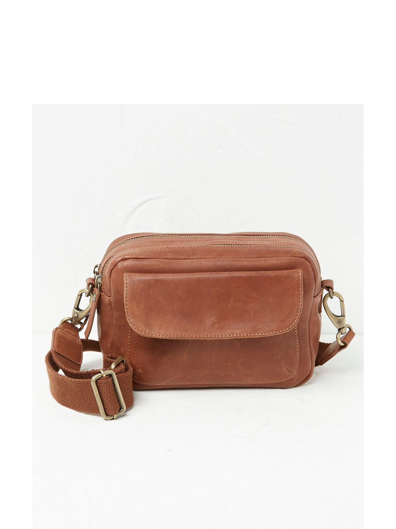 Kingston Suede Cross Body Bag