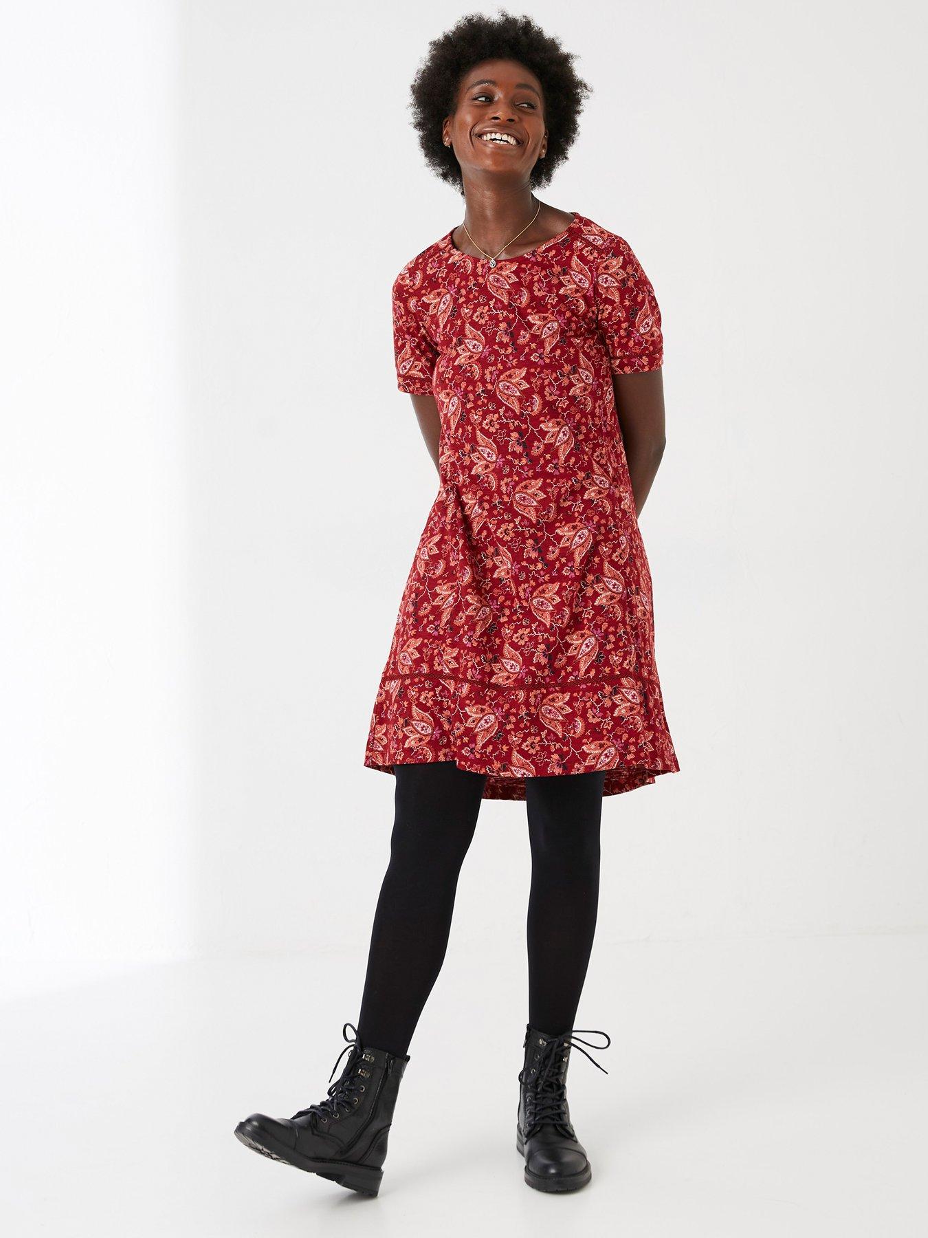 Old navy red swing on sale dress