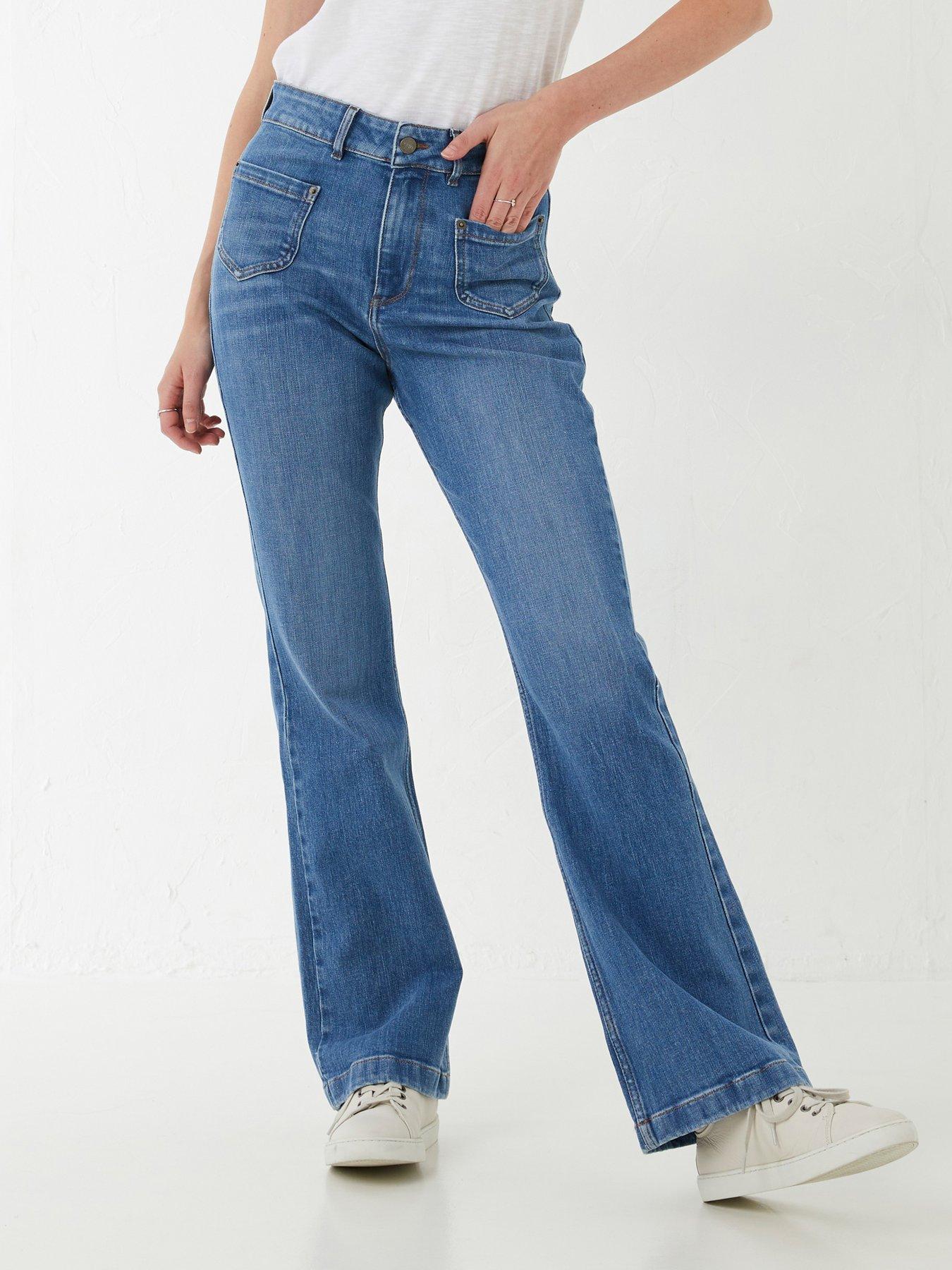 womens flare leg jeans