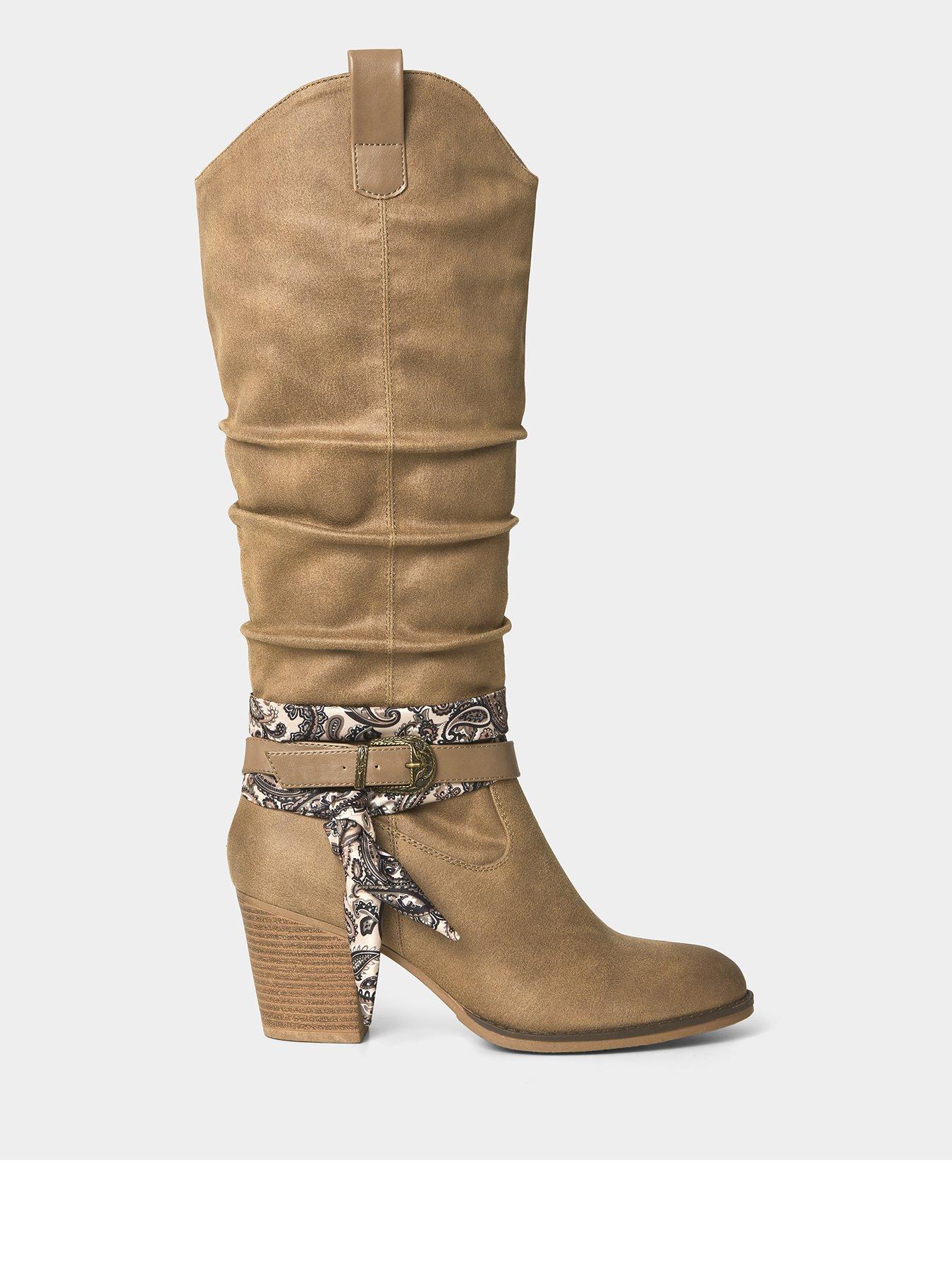 joe brown wide calf boots