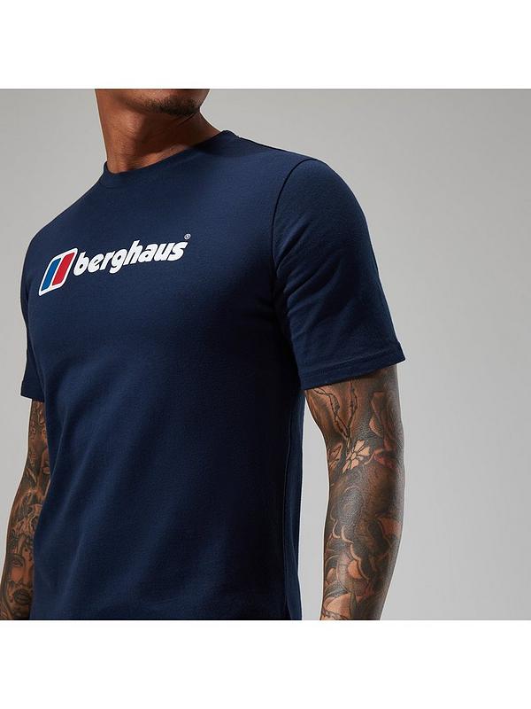 Berghaus Classic Chest Logo T-Shirt - Navy | Very.co.uk