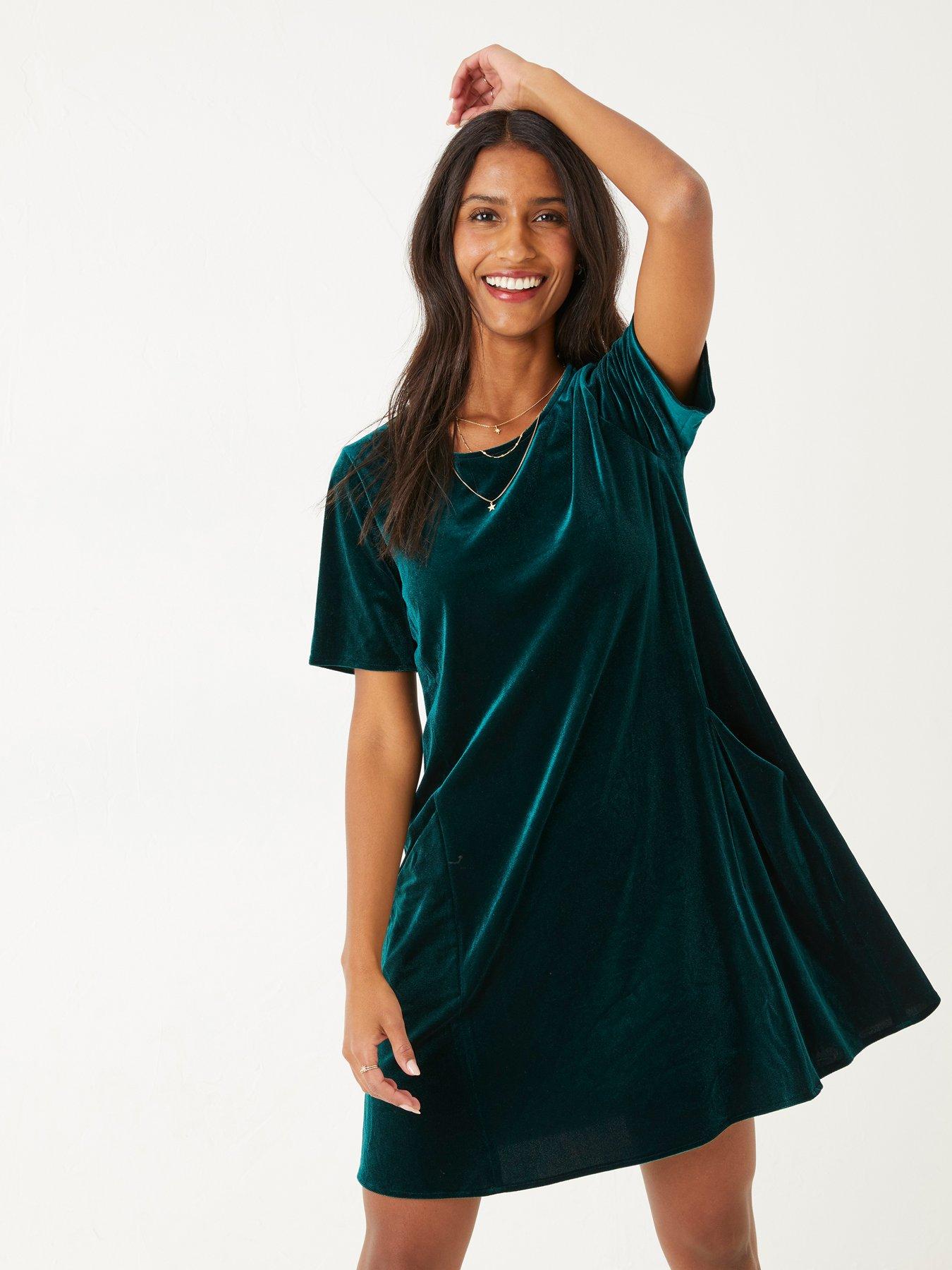 Fat Face Velvet Dress atelieryuwa.ciao.jp