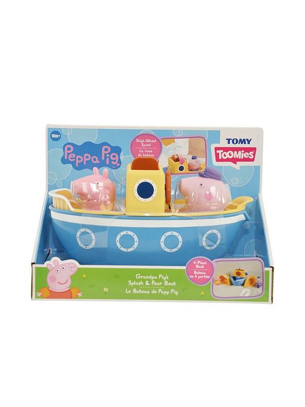 Image 6 of 6 of Peppa Pig Grandpa Pig's Splash &amp; Pour Boat