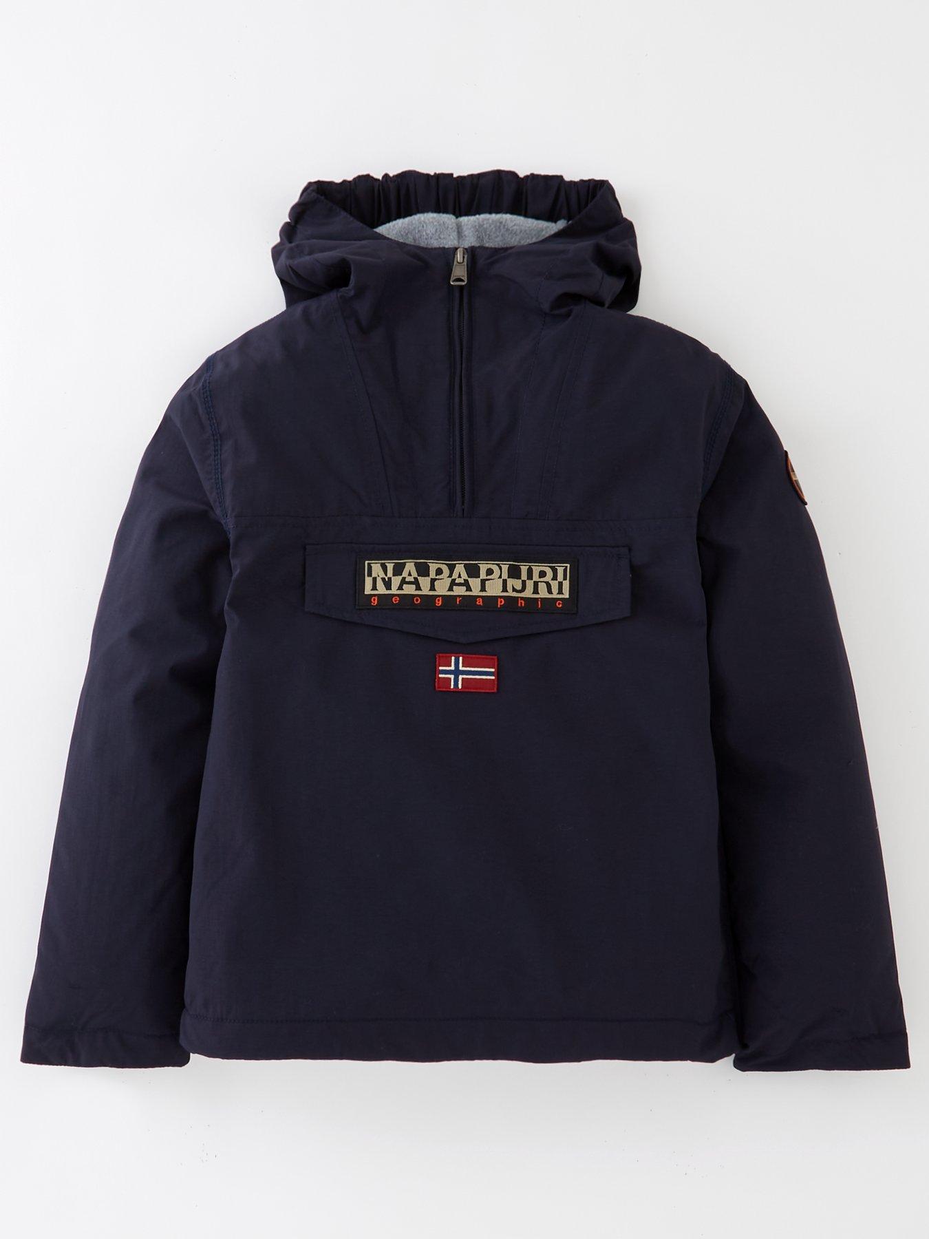 Rainforest Boys Overhead Hooded Jacket Navy