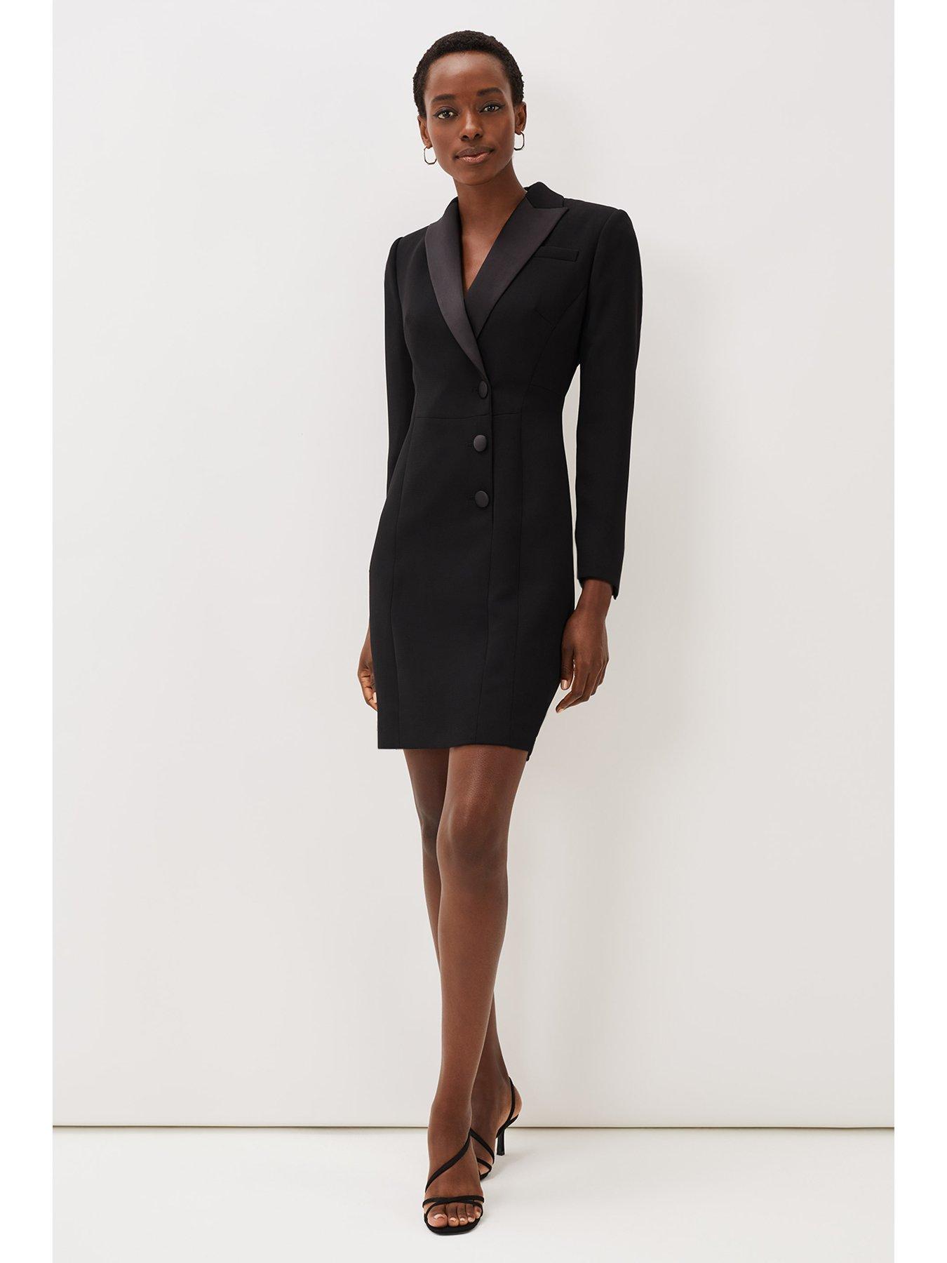 black tuxedo dress uk