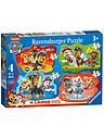 Image thumbnail 4 of 6 of Paw Patrol Twin Pack - 4 Large Shaped Puzzles &amp; My First Words