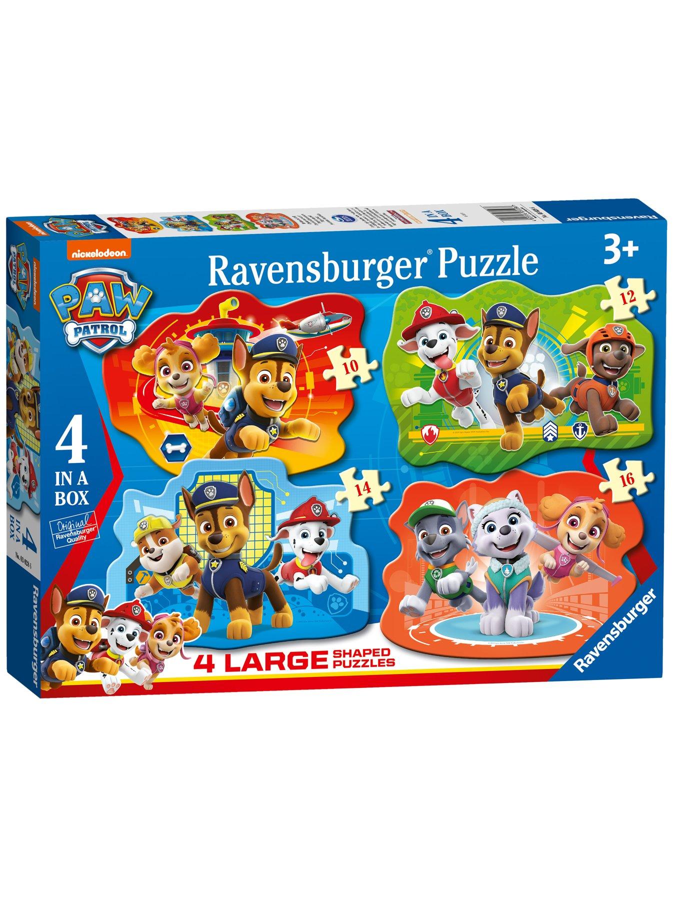 Ravensburger paw patrol 4 in outlet a box puzzle