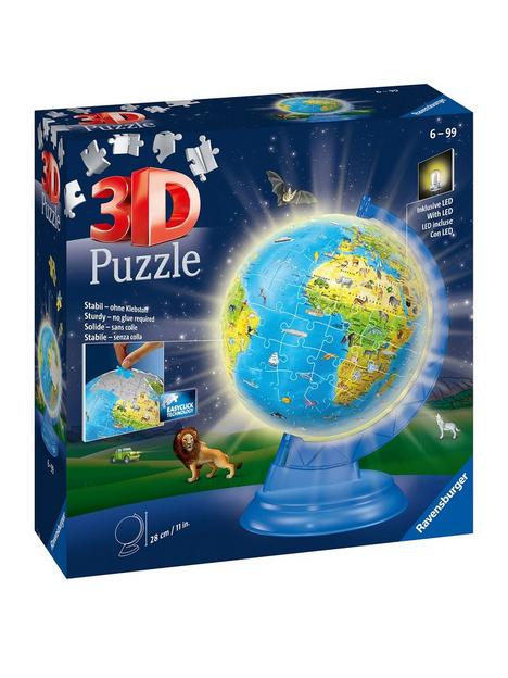 ravensburger-light-up-childrens-world-globe-180-piece-3d-jigsaw-puzzle